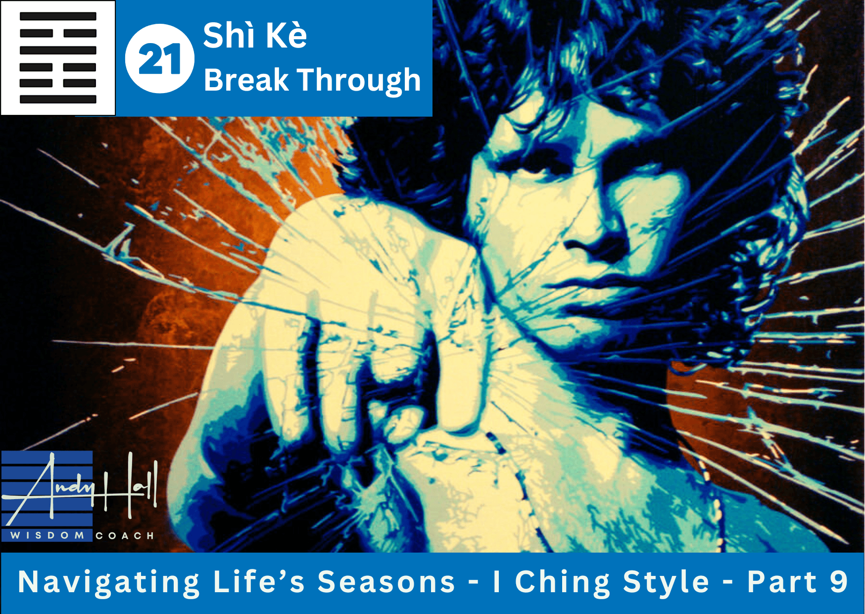 Break Through. Picture of Jim Morrison.